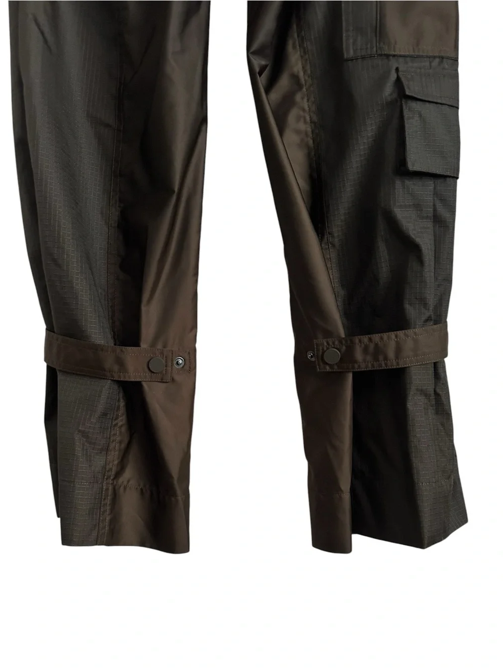Alo Yoga Blaze Trouser Pants Espresso Brown Ripstop Utility Straight Size XS